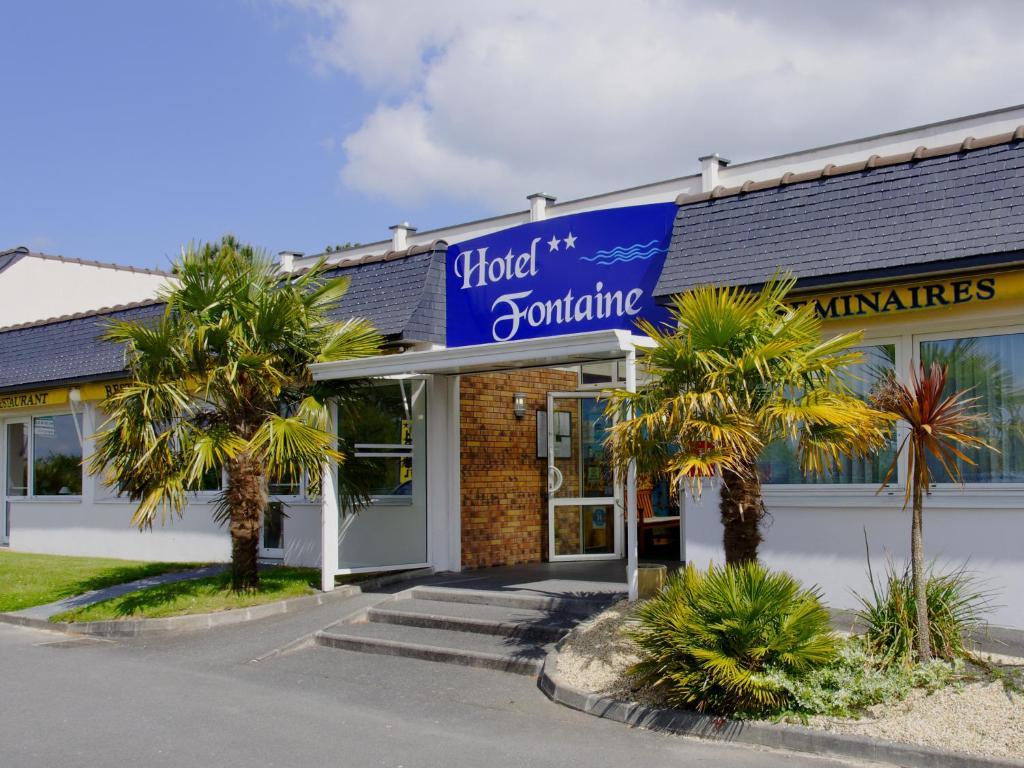 Hotel Fontaine, Morlaix Zewnętrze zdjęcie