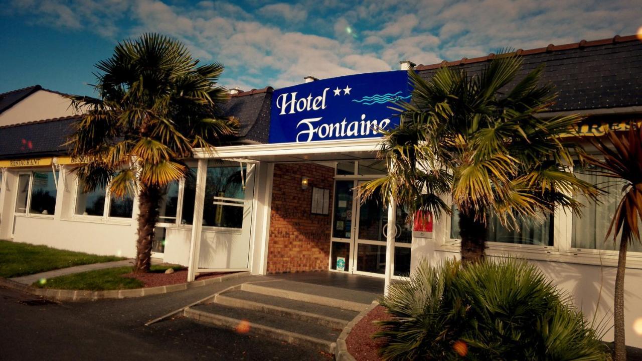 Hotel Fontaine, Morlaix Zewnętrze zdjęcie