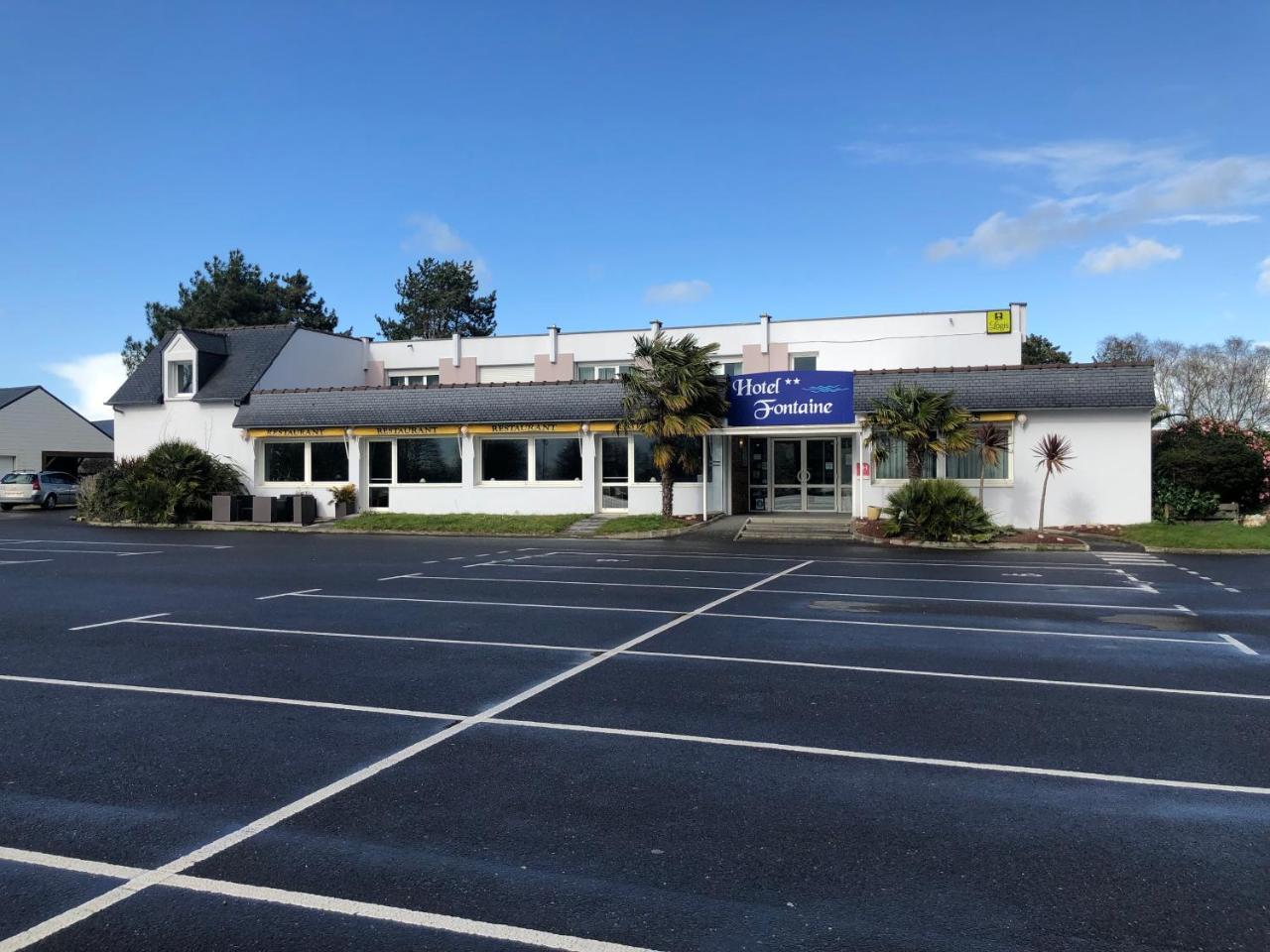 Hotel Fontaine, Morlaix Zewnętrze zdjęcie